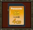 Panasonic SDHC Speicherkarte