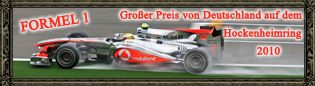 Formel 1 Großer Preis von Deutschland auf dem Hockenheimring 2010